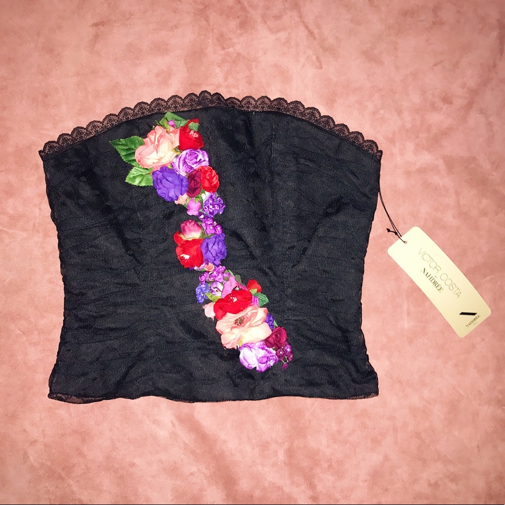 Vintage VICTOR COSTA Bustier Top! NWT!!!